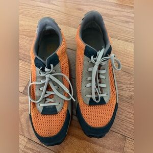 Timberland Orange and Gray Athletic Shoes 8